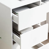 Scrivania Bianco 90 x 37.5 x 75 cm Legno truciolato