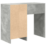 Scrivania Grigio cemento 90 x 37.5 x 75 cm Legno truciolato