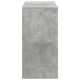 Scrivania Grigio cemento 90 x 37.5 x 75 cm Legno truciolato