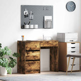 Scrivania Rovere fumé 90 x 37.5 x 75 cm Legno truciolato