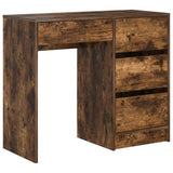 Scrivania Rovere fumé 90 x 37.5 x 75 cm Legno truciolato