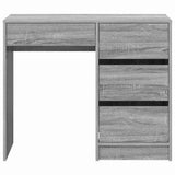 Scrivania Grigio Sonoma 90 x 37.5 x 75 cm Legno truciolato