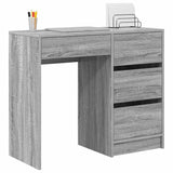 Scrivania Grigio Sonoma 90 x 37.5 x 75 cm Legno truciolato