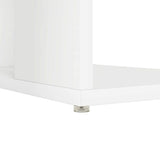 Scrivania Bianco 130 x 50.5 x 75 cm Legno truciolato