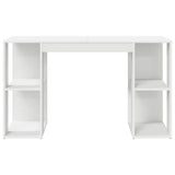 Scrivania Bianco 130 x 50.5 x 75 cm Legno truciolato