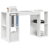 Scrivania Bianco 130 x 50.5 x 75 cm Legno truciolato