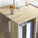 Scrivania Rovere Sonoma 130 x 50.5 x 75 cm Legno truciolato