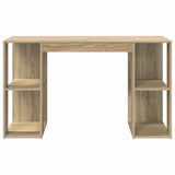 Scrivania Rovere Sonoma 130 x 50.5 x 75 cm Legno truciolato