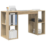 Scrivania Rovere Sonoma 130 x 50.5 x 75 cm Legno truciolato
