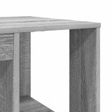 Scrivania Grigio Sonoma 130 x 50.5 x 75 cm Legno truciolato