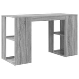 Scrivania Grigio Sonoma 130 x 50.5 x 75 cm Legno truciolato