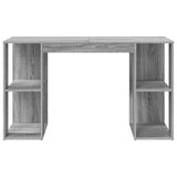 Scrivania Grigio Sonoma 130 x 50.5 x 75 cm Legno truciolato