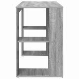 Scrivania Grigio Sonoma 130 x 50.5 x 75 cm Legno truciolato