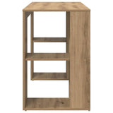 Scrivania con lo scaffale Rovere artigianale 130 x 50.5 x 75 cm