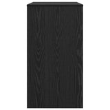 Scrivania Rovere Nero 77.5 x 43 x 79 cm Legno truciolato