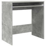 Scrivania Grigio cemento 77.5 x 43 x 79 cm Legno truciolato