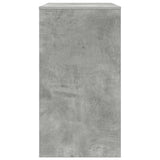 Scrivania Grigio cemento 77.5 x 43 x 79 cm Legno truciolato