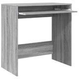 Scrivania Grigio Sonoma 77.5 x 43 x 79 cm Legno truciolato