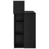 Scrivania Rovere Nero 90 x 48 x 101,5 cm Legno truciolato