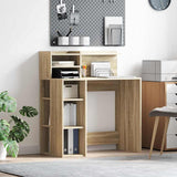 Scrivania Rovere Sonoma 90 x 48 x 101,5 cm Legno truciolato
