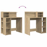 Scrivania Rovere Sonoma 90 x 48 x 101,5 cm Legno truciolato