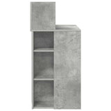 Scrivania Grigio cemento 90 x 48 x 101,5 cm Legno truciolato