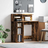 Scrivania Rovere fumé 90 x 48 x 101,5 cm Legno truciolato