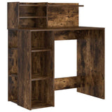 Scrivania Rovere fumé 90 x 48 x 101,5 cm Legno truciolato
