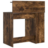 Scrivania Rovere fumé 90 x 48 x 101,5 cm Legno truciolato
