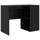 Scrivania Rovere Nero 102 x 50 x 75 cm Legno truciolato