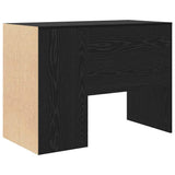 Scrivania Rovere Nero 102 x 50 x 75 cm Legno truciolato