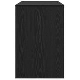 Scrivania Rovere Nero 102 x 50 x 75 cm Legno truciolato