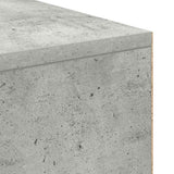 Scrivania Grigio cemento 102 x 50 x 75 cm Legno truciolato