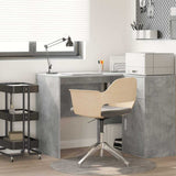 Scrivania Grigio cemento 102 x 50 x 75 cm Legno truciolato