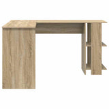 Scrivania ad angolo Rovere Sonoma 140 x 113,5 x 75 cm