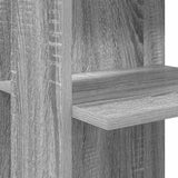 Scrivania ad angolo Grigio Sonoma 140 x 113,5 x 75 cm