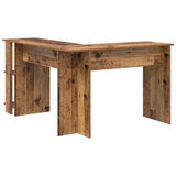 Scrivania ad angolo Legno vecchio 140 x 113,5 x 75 cm