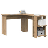 Scrivania ad angolo Rovere artigianale Legno truciolato