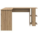 Scrivania ad angolo Rovere artigianale Legno truciolato