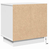Armadio da Notte Bianco 50 x 34,5 x 50 cm. Legno truciolato