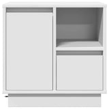 Armadio da Notte Bianco 50 x 34,5 x 50 cm. Legno truciolato