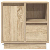 Armadio da Notte con cassetto Rovere Sonoma 50 x 34,5 x 50 cm.