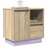 Armadio da Notte con cassetto Rovere Sonoma 50 x 34,5 x 50 cm.