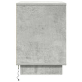 Armadio da Notte 2 pcs Grigio cemento 50 x 34,5 x 50 cm.