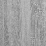 Armadio da Notte con cassetto 2 pcs Grigio 50 x 34,5 x 50 cm.