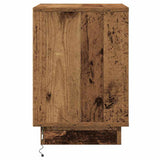 Armadio da Notte 2 pcs Legno vecchio 39 x 34,5 x 50 cm