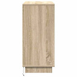 Credenza con LED rovere sonoma 71 x 34.5 x 75 cm