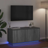 Mobile TV Grigio Sonoma 100 x 38 x 49 cm Legno truciolato