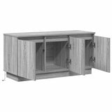 Mobile TV Grigio Sonoma 100 x 38 x 49 cm Legno truciolato