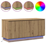 Mobile TV 100 x 38 x 49 cm Rovere artigianale Legno truciolato